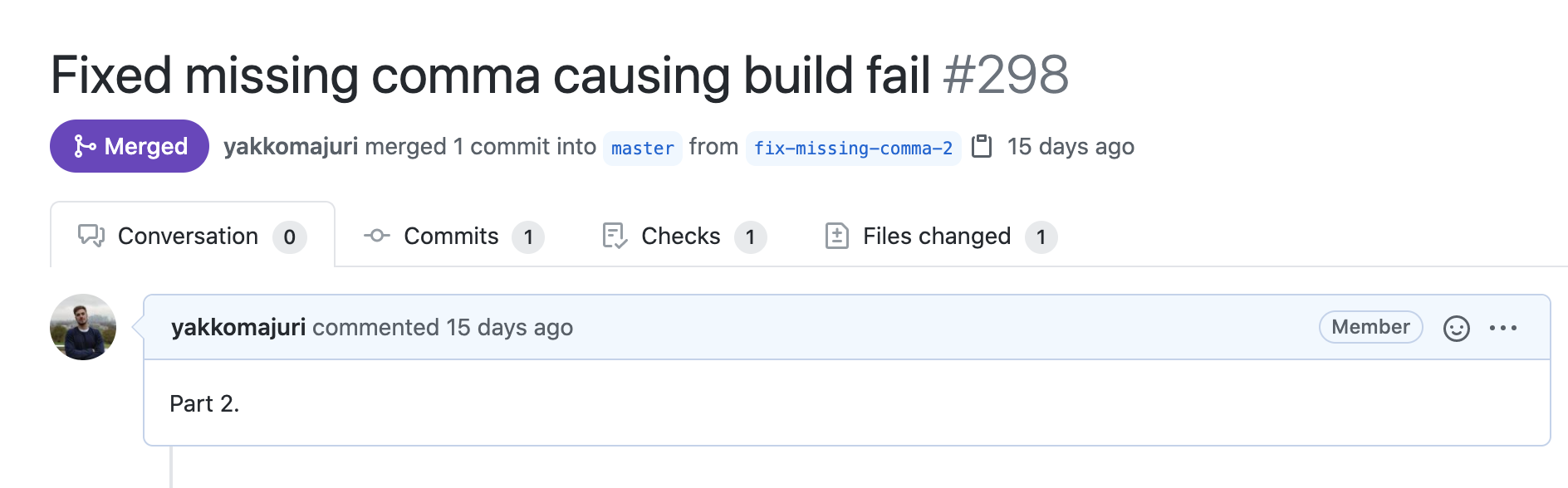 GitHub PR